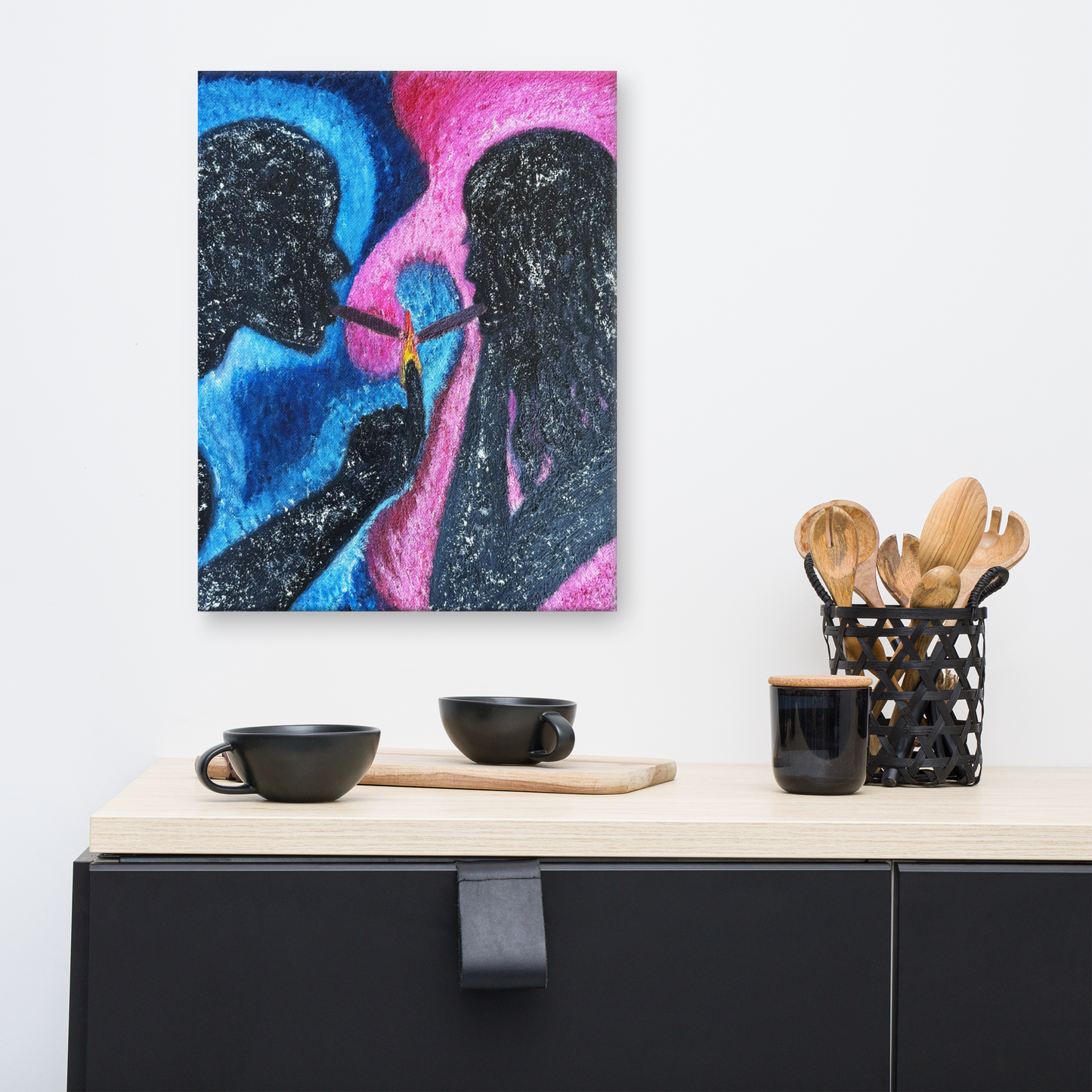 ETERNAL FLAME Print