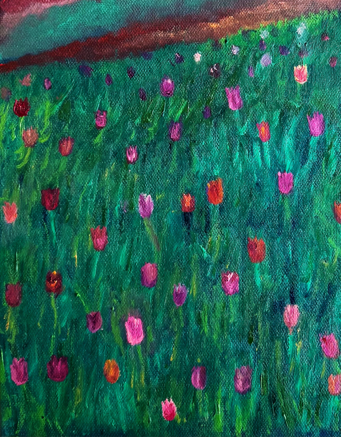 Tulip Garden Print